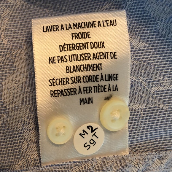 Robert Graham Egyptian cotton classic relaxed fit button down long sleeve shirt - Picture 10 of 11